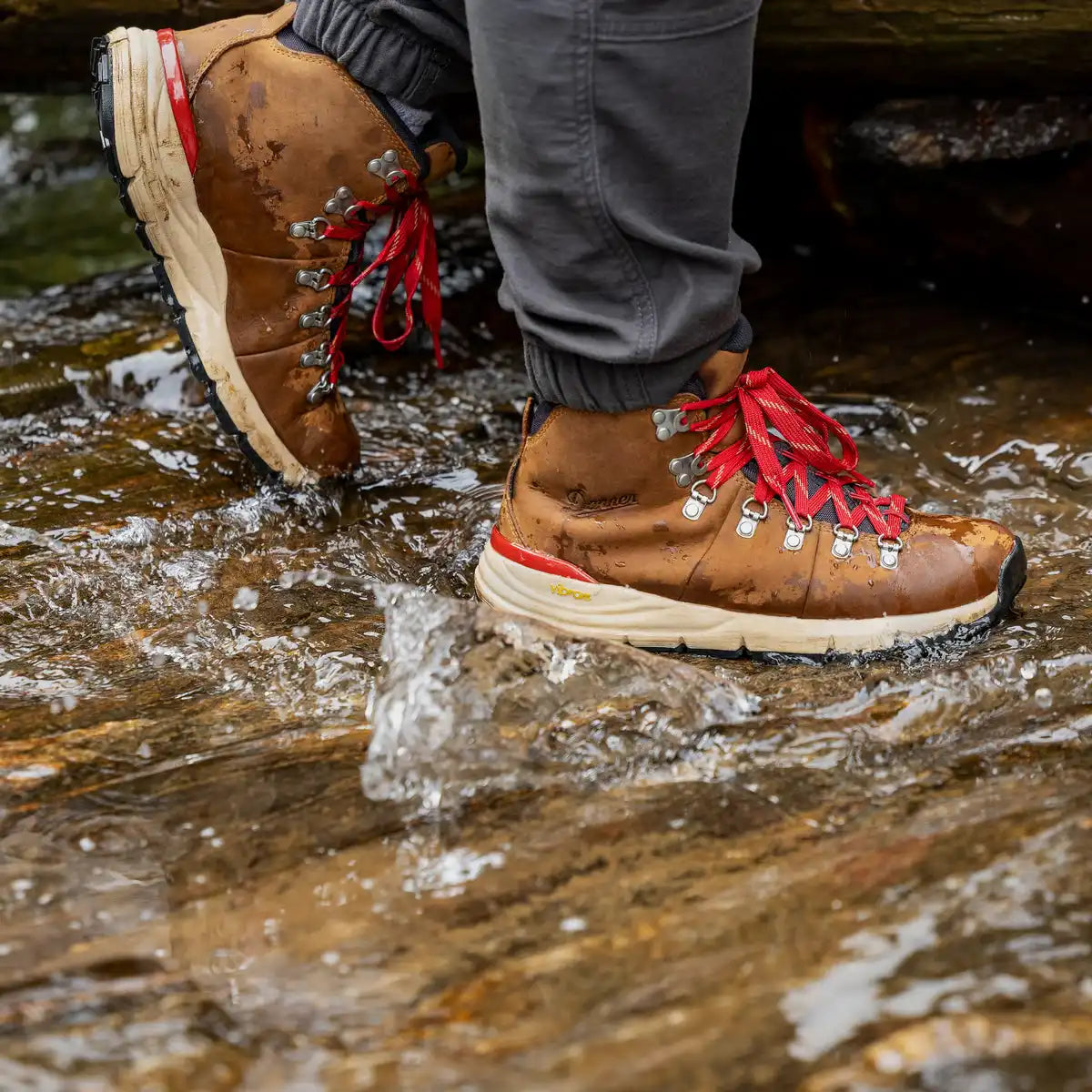Mountain 600 Leaf 4.5 Grizzly Brown/Rhodo Red GTX M - Image 11