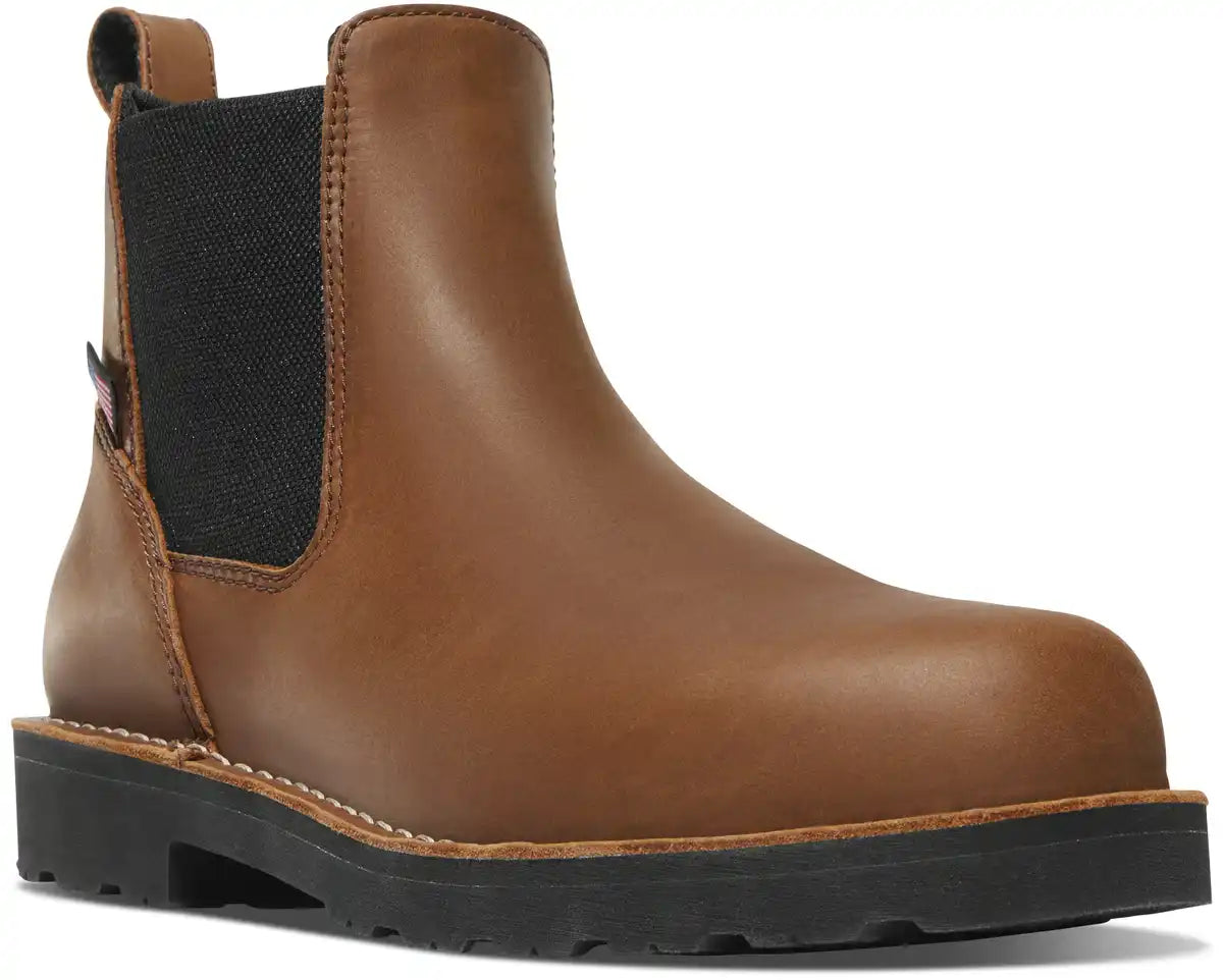Bull Run Chelsea 6 Tobacco Black Heel - Image 2