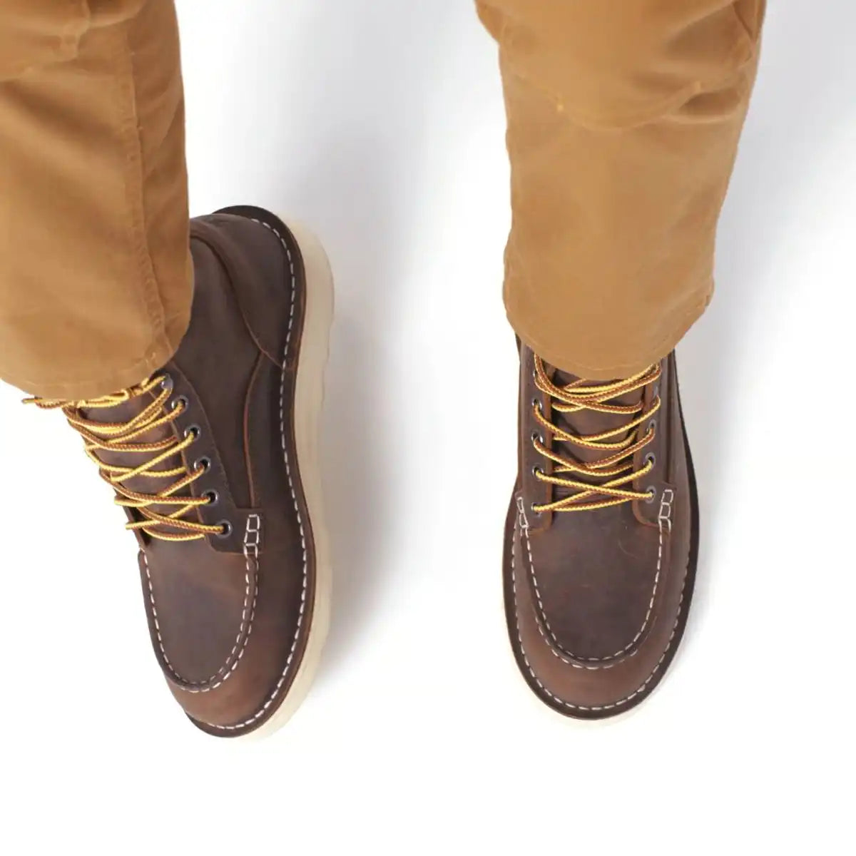 Women's Bull Run Moc Toe 6 Black - Image 6